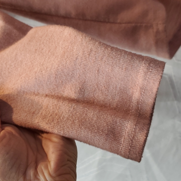 ONLY Dusty Rose Keyhole casual top size Small - Picture 6 of 9